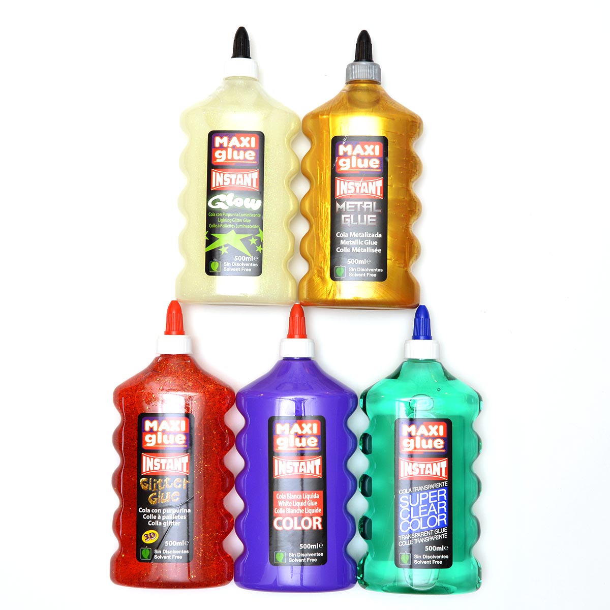 5-Pack MAXI Glue Slime PVA Lim